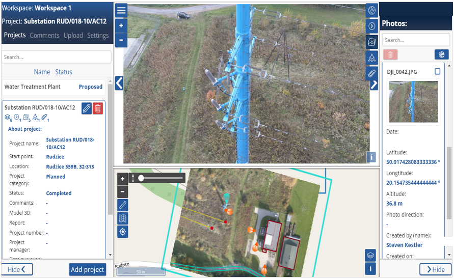 Providing Field Crews with Mobile Mapping For High Voltage Power Transmission Asset Inventory (PSE)