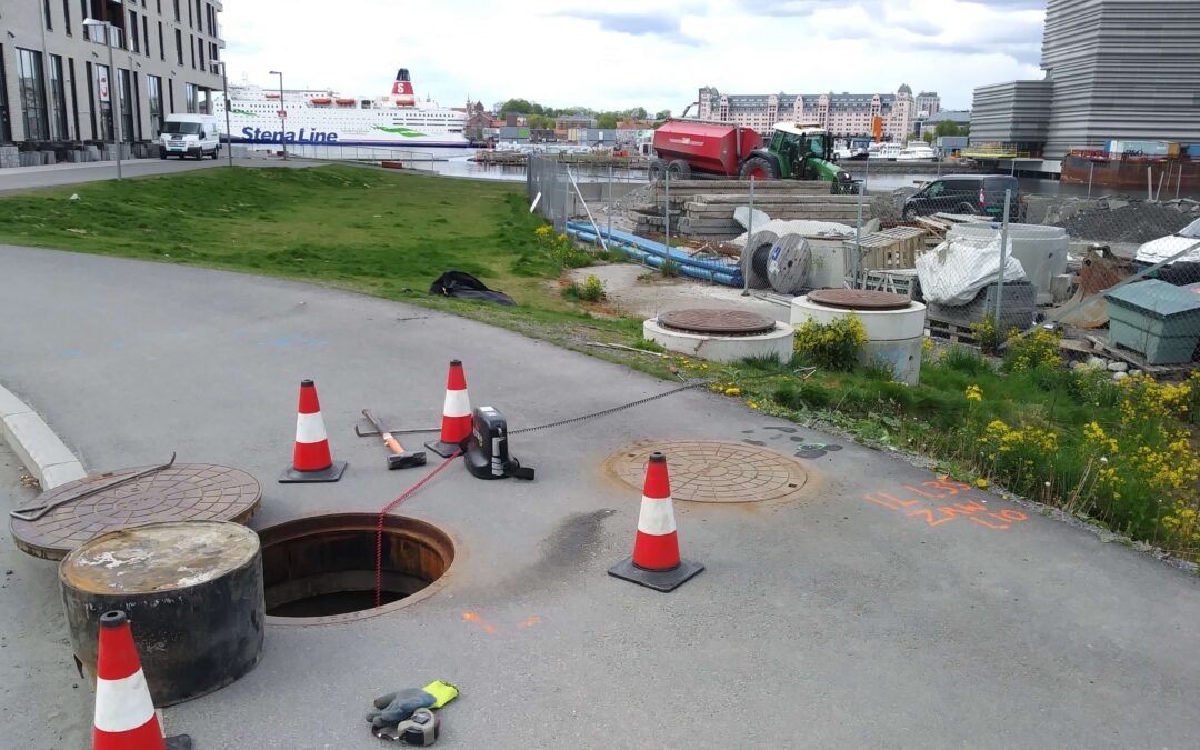 3D Modeling of Underground Utilities Near Norwegian Opera House (Oslo, Norway)