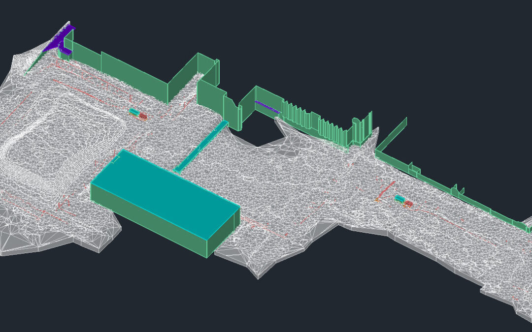 Underground Detection, Laser Scanning and 3D Modelling Supporting Expansion of one of the Key Polish Medical Centers