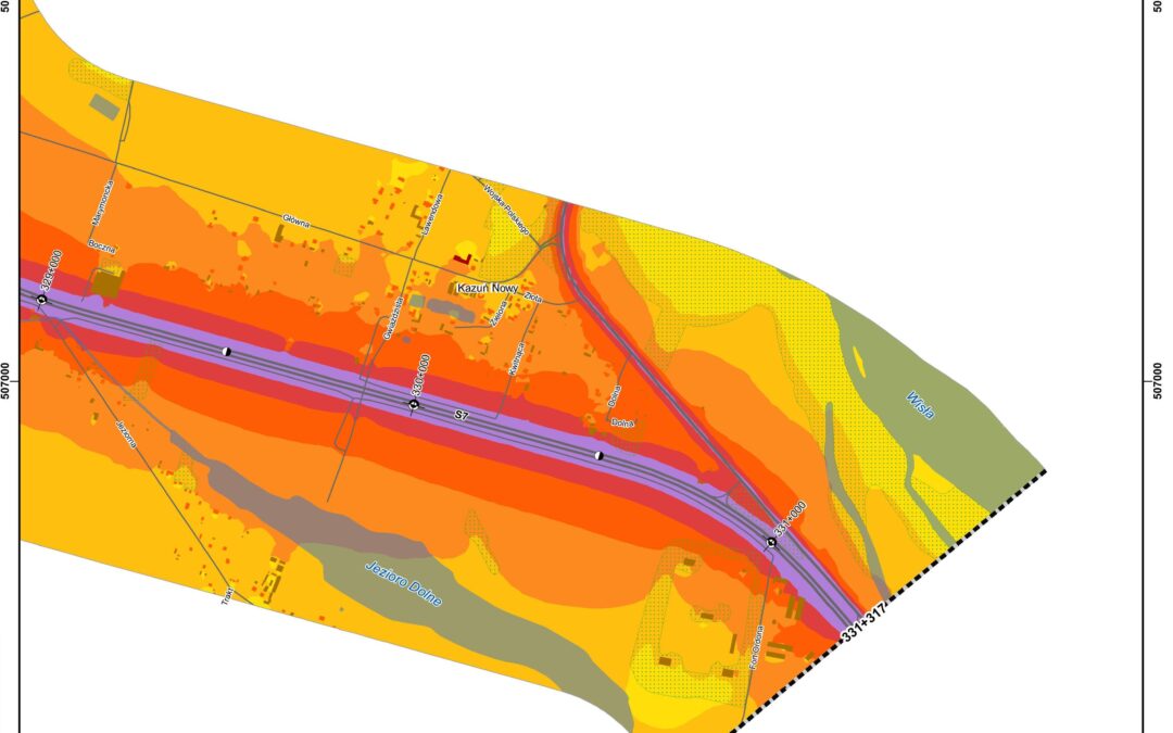 Supporting Environmental Protection Through Acoustic Noise Mapping (Mazowieckie Region, Poland)